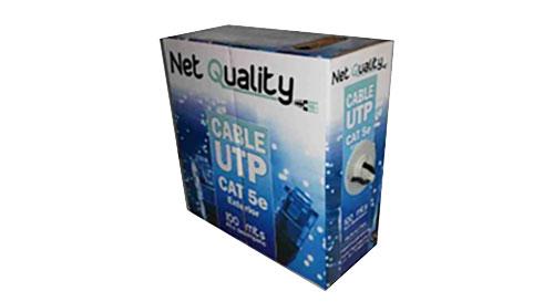 Bobina de cable UTP cat 5a para exterior, Net Quality