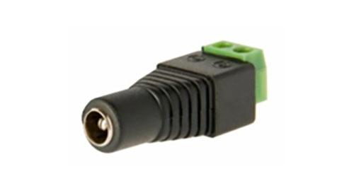 Ficha Jack conector para alimentación hembra